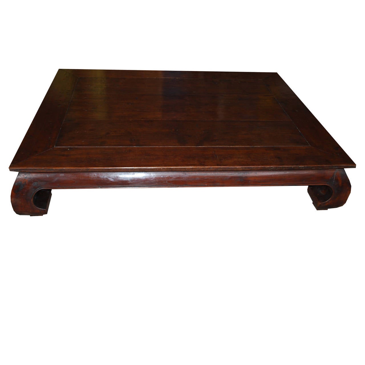 Indonesian 20th Century Colonial Opium Leg Table