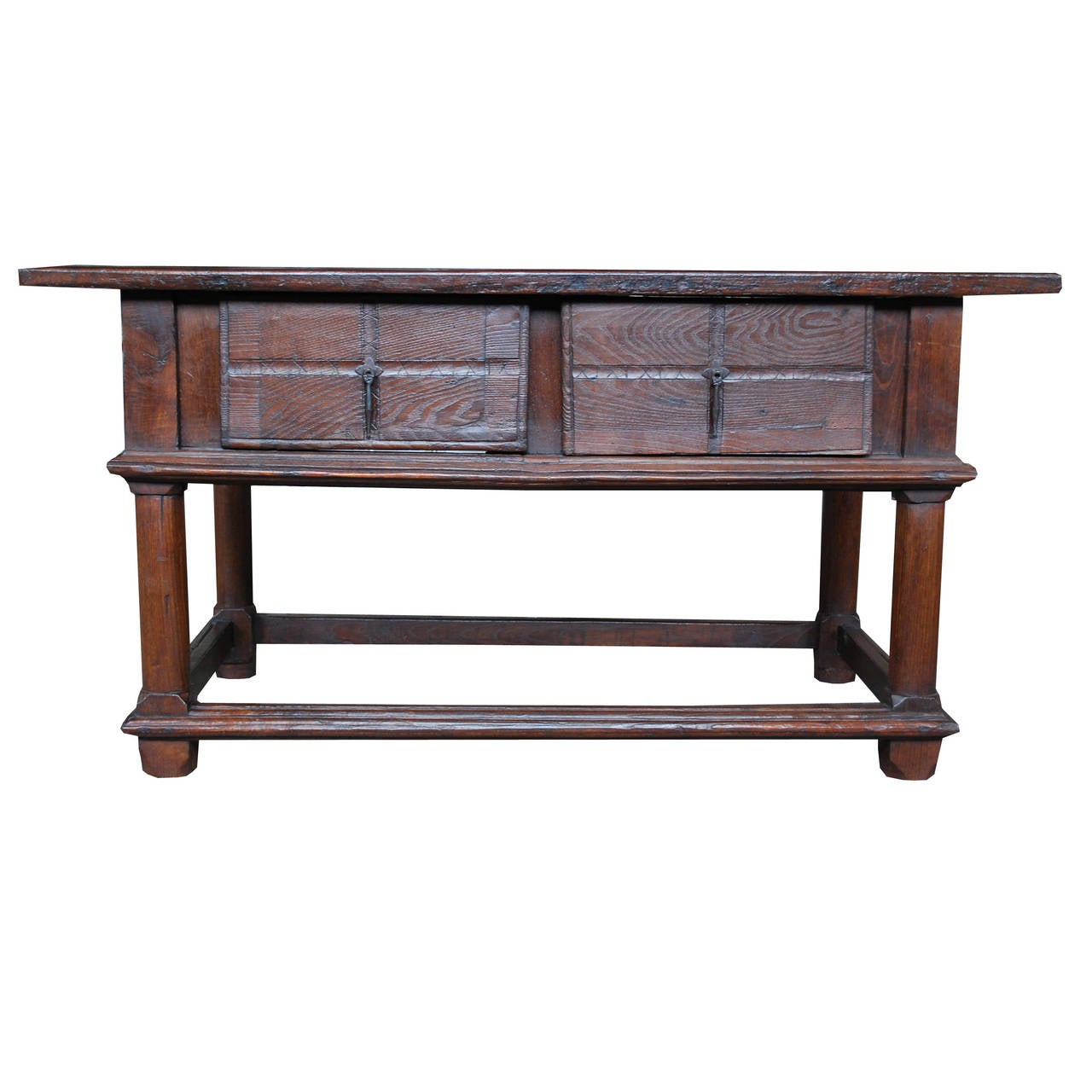 Early 19th Century Spanish Chestnut Side Table