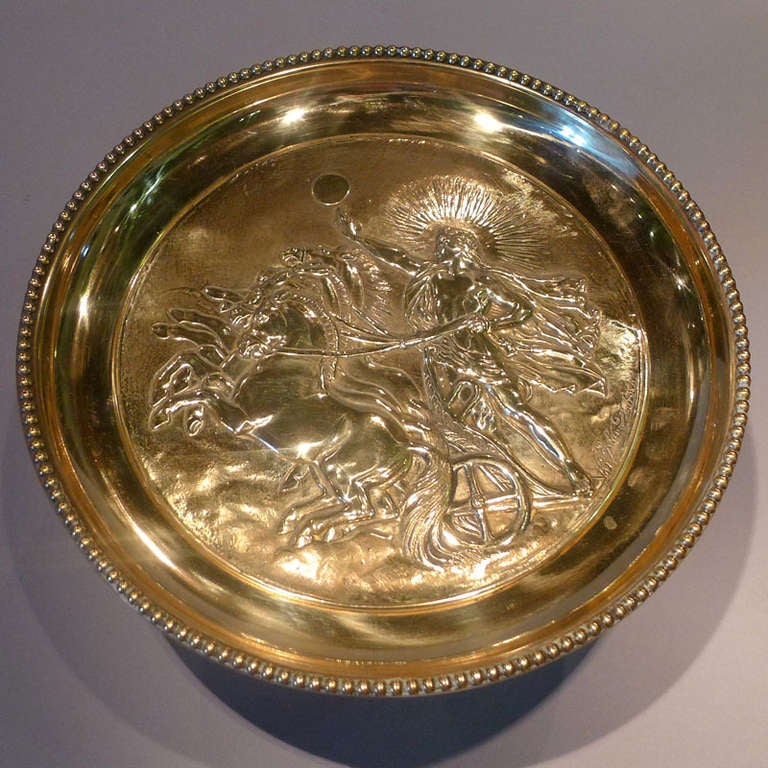 Tazza in rame del XIX secolo realizzata da A. Dubois In condizioni buone in vendita a Casteren, NL