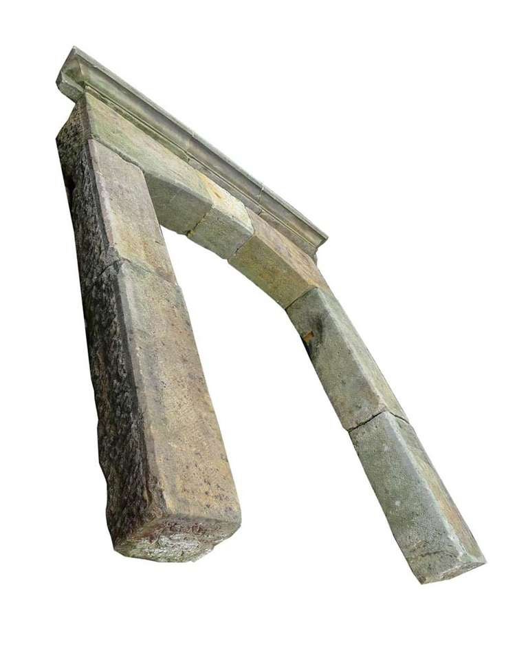 18th Century Very Large Pair of Sandstone Portal Frames 2