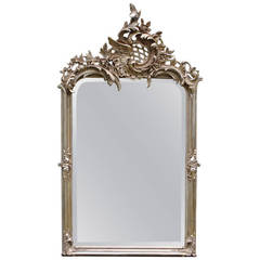 19th Century Gold Gilded Rococo Mirror 5