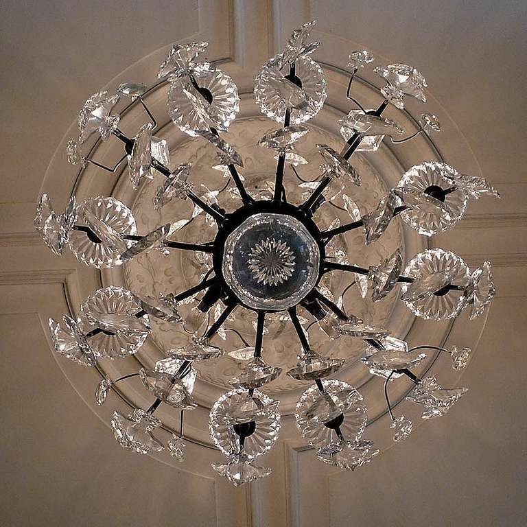 19th Century French Crystal Chandelier 7