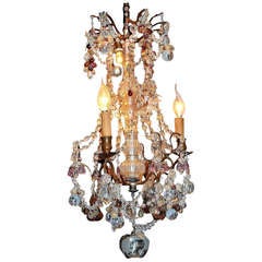 19th c. Fruit Chandelier