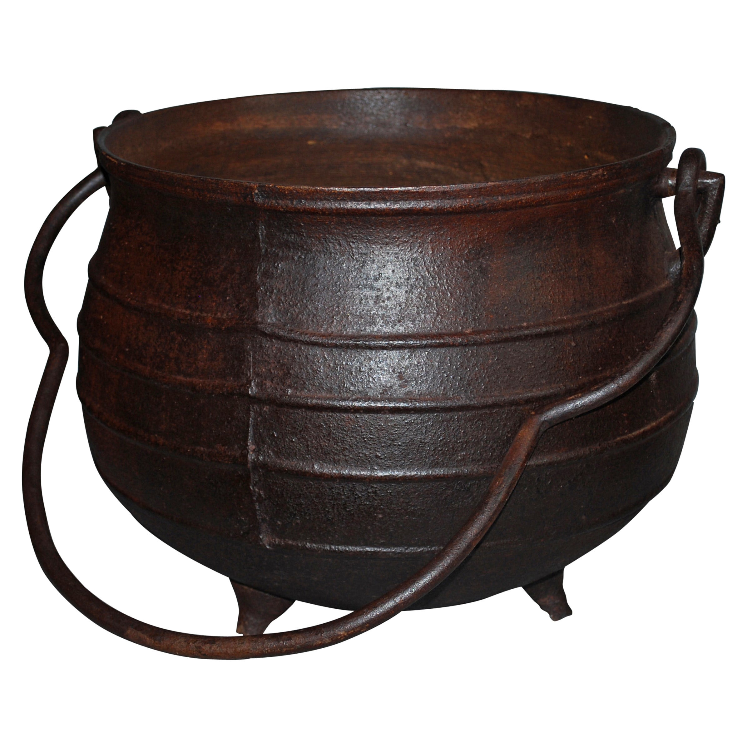 Early 19th Century Cast Iron Pot or Kettle