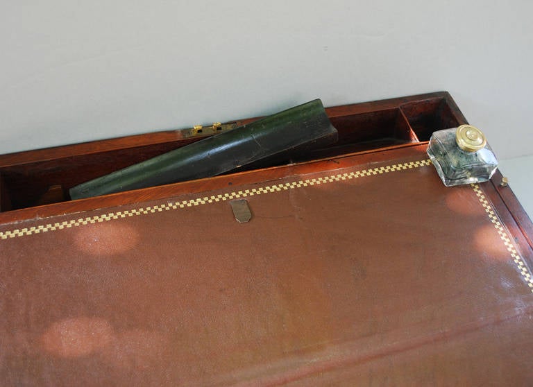 19th c. Mahogany Writing Box 3