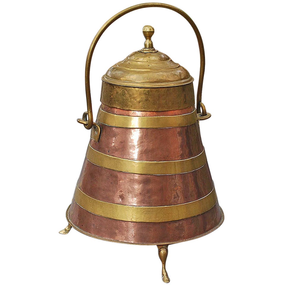 18th Century Copper Container