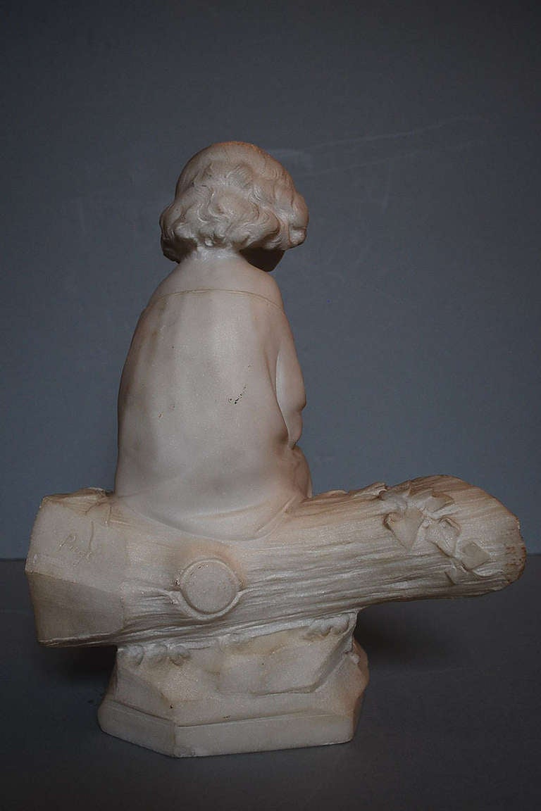 20th c. Marble Statue by G. Pugi 2