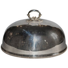 20th Century Silver-Plated Cloche or Meat Cover