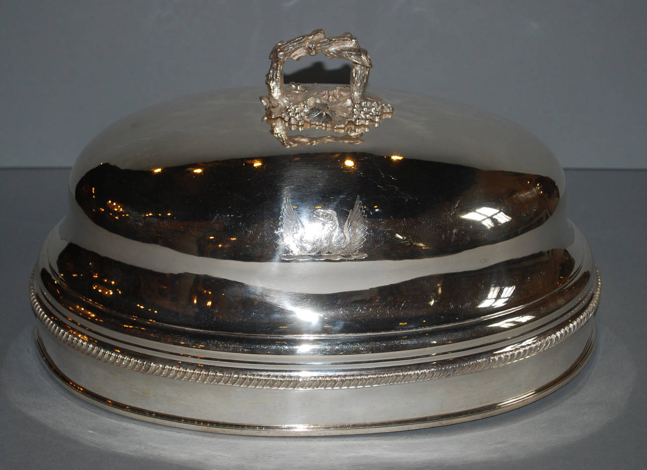20th Century Silver Plated Cloche/Meat Cover