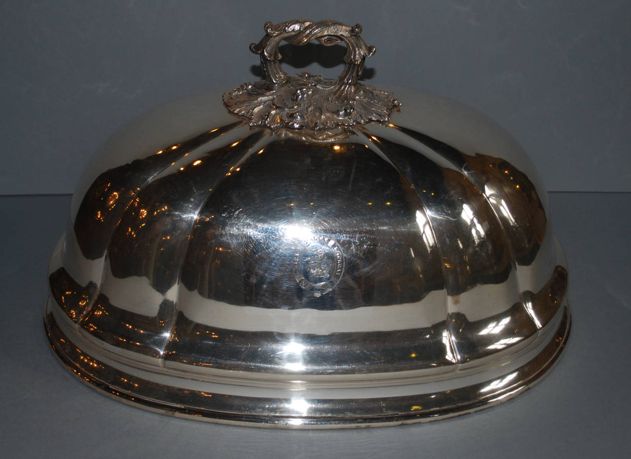 20th. c. Silver Plated Cloche / Meat Cover