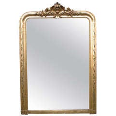 19th Century Gold Gilded Baroque Mirror