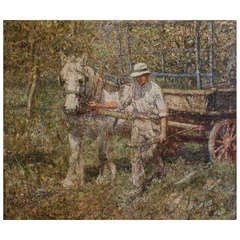 Leading the Hay Wagon