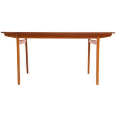 Vintage Swedish Teak Dining Table by J.O. Carlsson