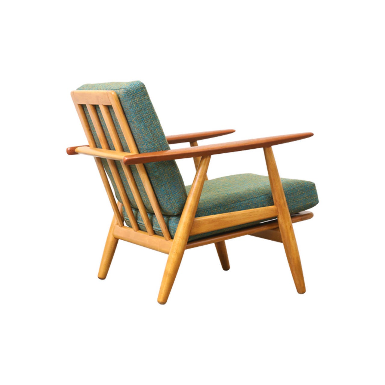 Mid-Century Modern Hans J. Wegner GE-240 “Cigar” Lounge Chair for Getama