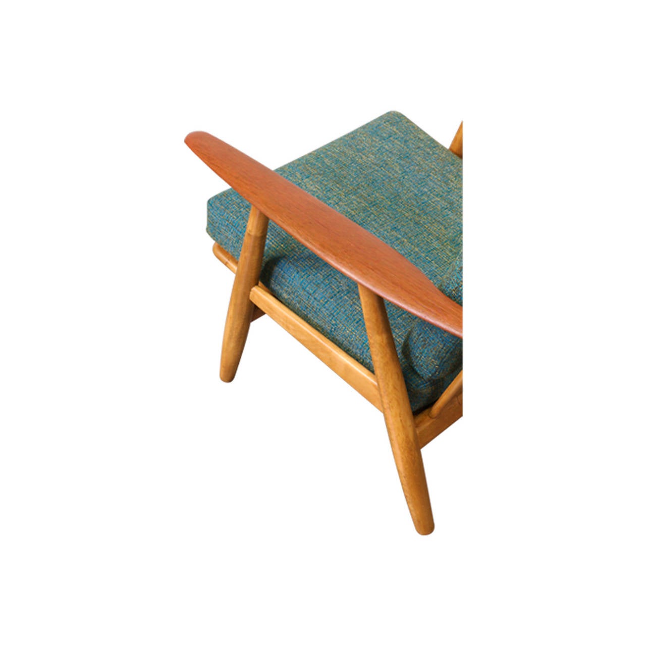 Mid-20th Century Hans J. Wegner GE-240 “Cigar” Lounge Chair for Getama