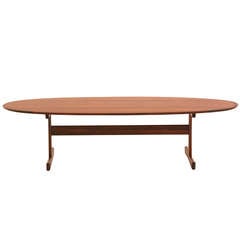 Vintage Swedish Rosewood Coffee Table by Karl Erik Ekselius