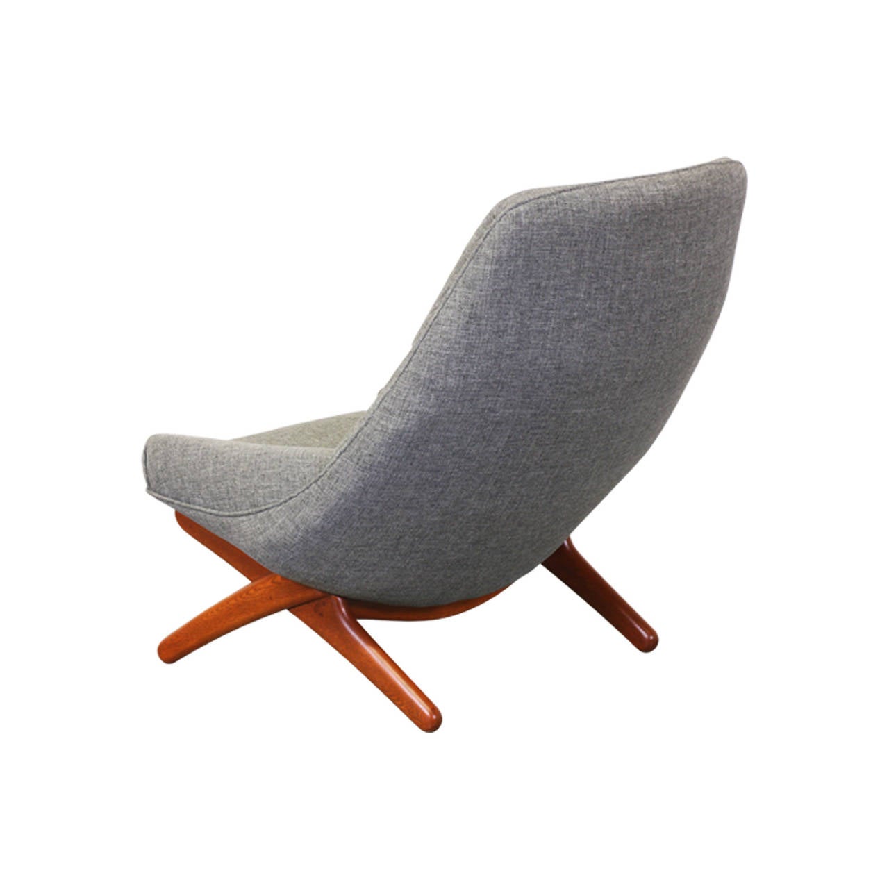 Mid-Century Modern Illum Wikkelsø Lounge Chair for Mikael Laursen