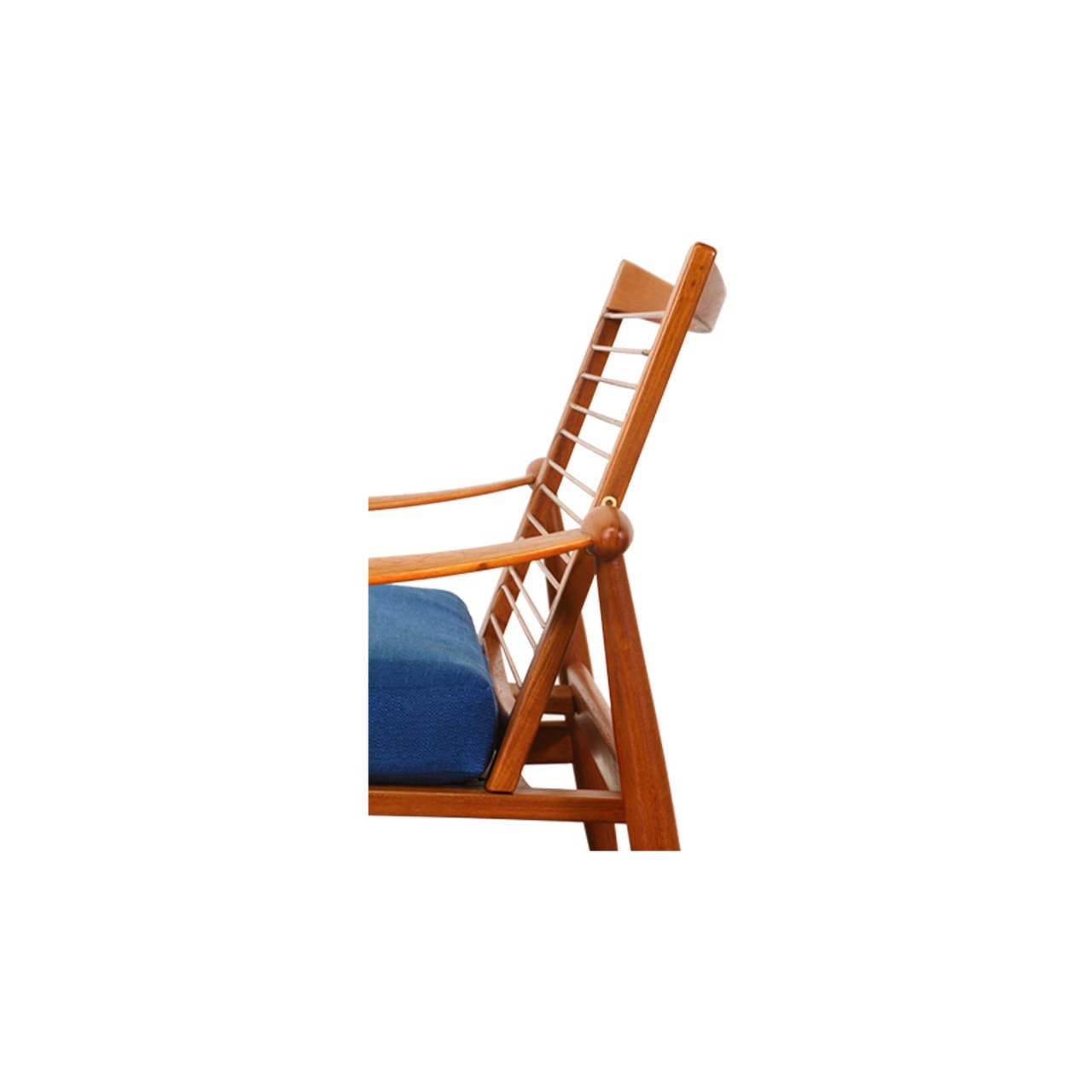 Finn Juhl Model #133 “Spade” Teak Lounge Chairs for France & Son 1
