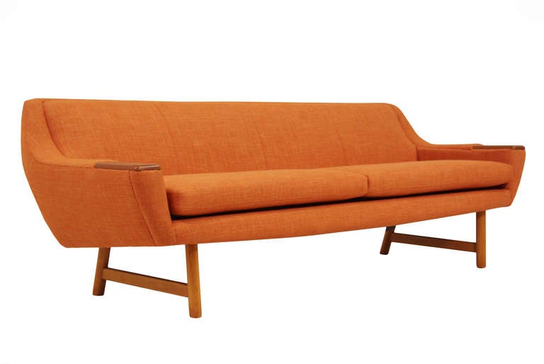 Mid-Century Modern Danish Modern Teak Sofa