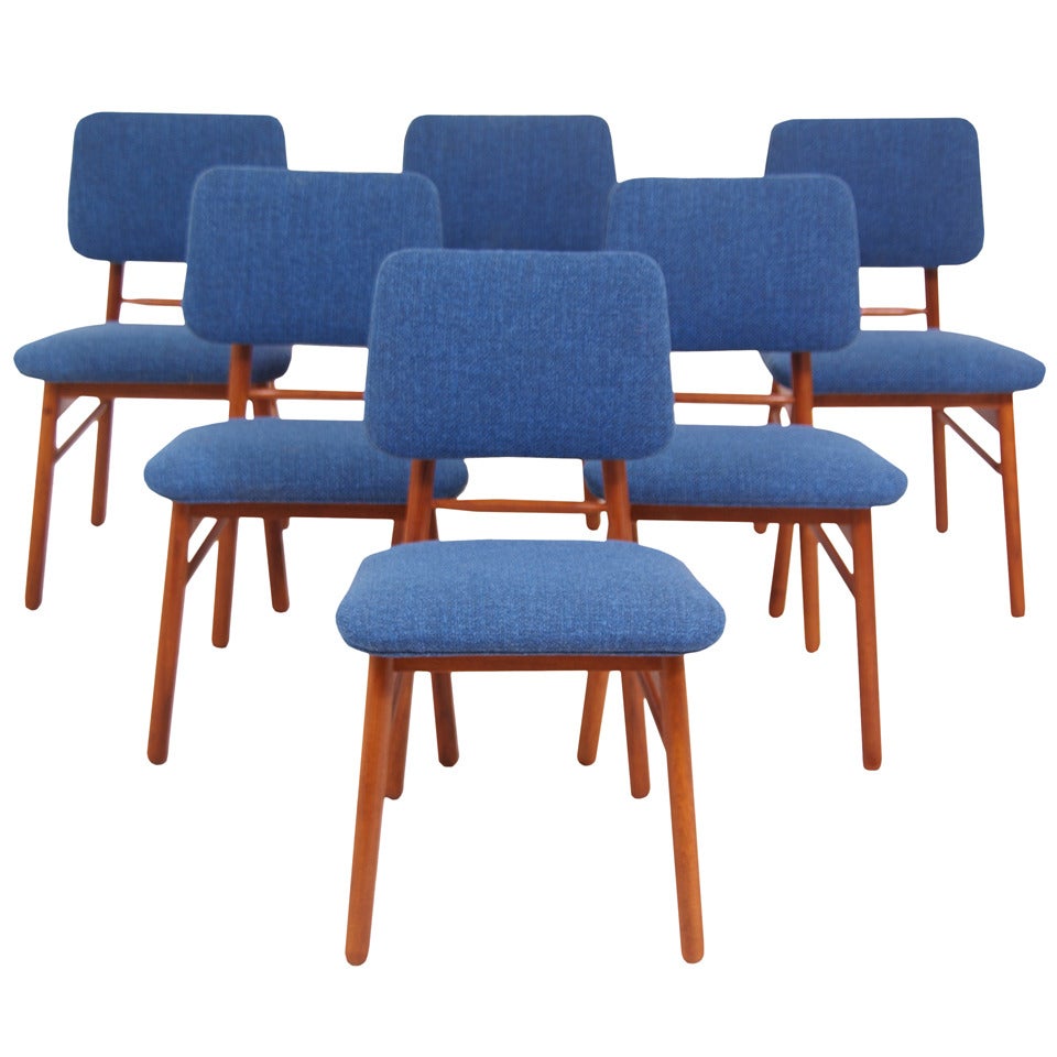 Glenn of California Walnut Dining Chairs by Greta M. Grossman