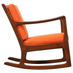 Ole Wanscher Rocking Chair pour France & Son