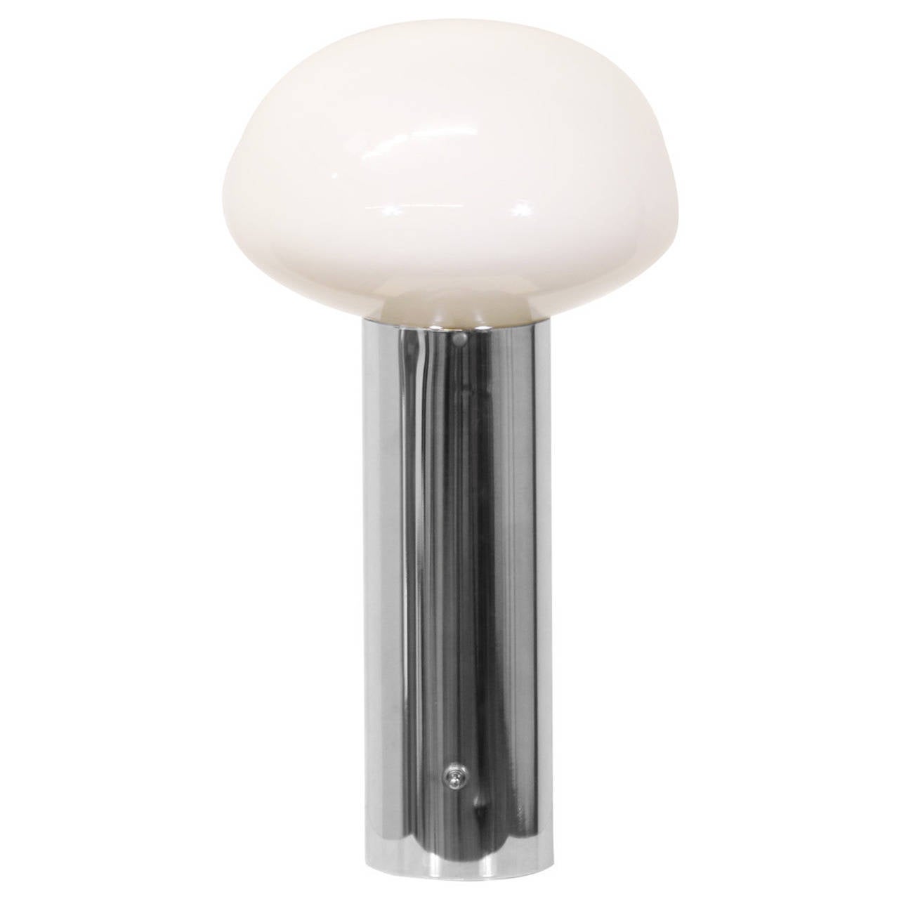 Vintage Chrome Table Lamp by Heyco