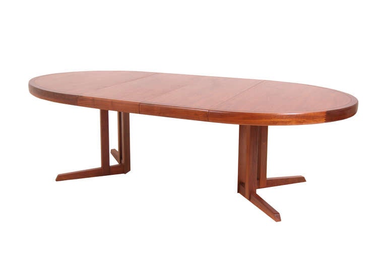 American George Nakashima Walnut Dining Table for Widdicomb