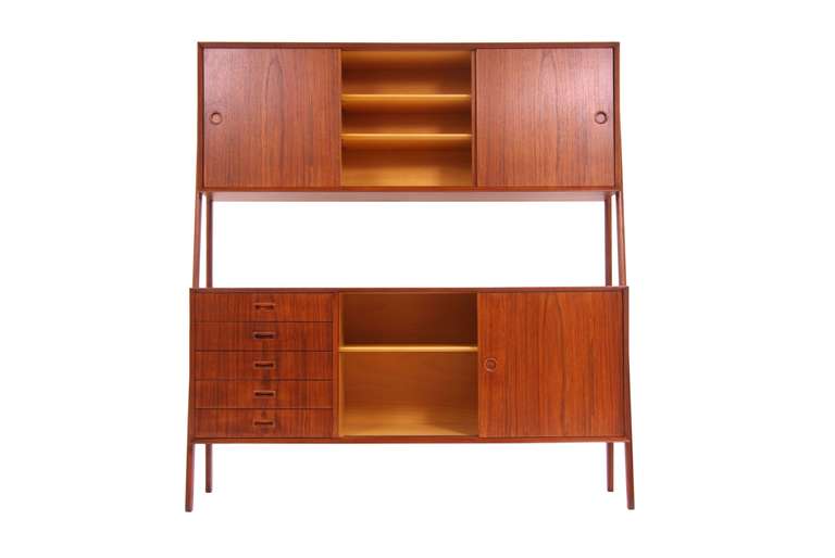 Danish Omann Jun Bi-Level Credenza by Gunni Omann