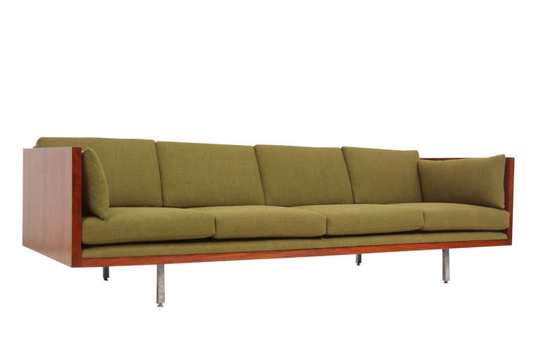Thayer-Coggin Rosewood Sofa by Milo Baughman