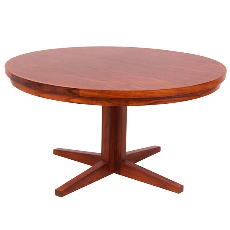 Vintage Rosewood "Flip-Flap" Lotus Dining Table by Dyrlund ...