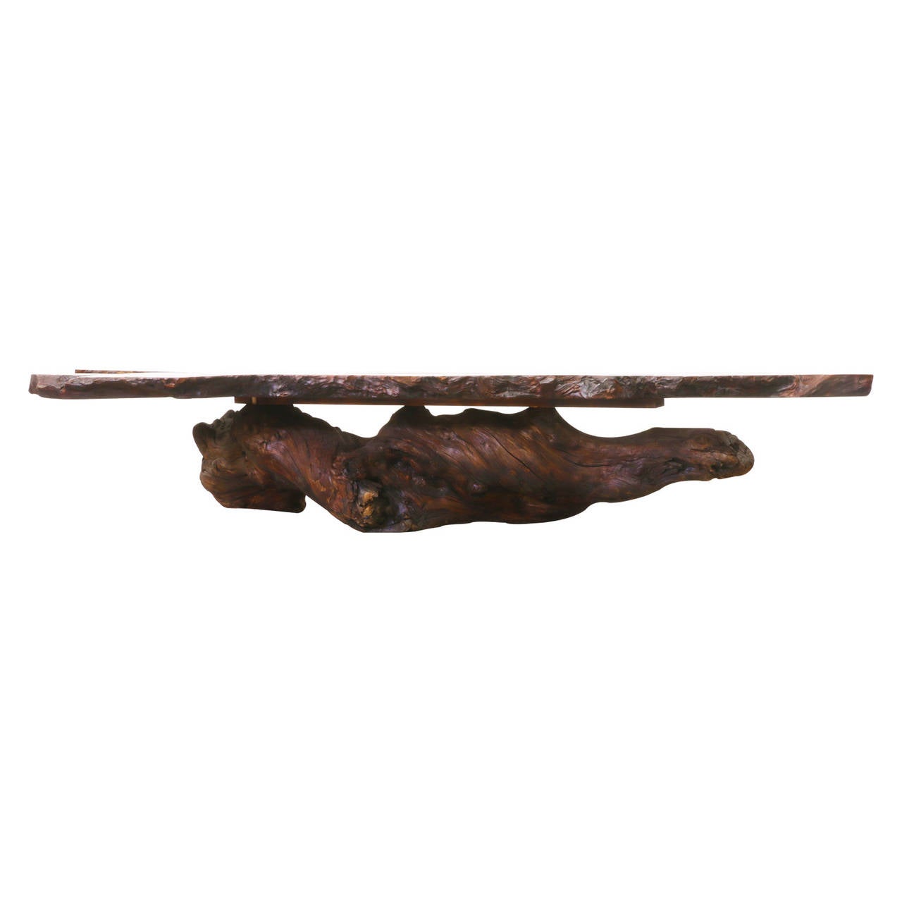Designer: Unknown
Manufacturer: Unknown
Period/Style: Modern
Country: United States
Date: 1980’s

Dimensions: 15.25″H x 82″L x 40.25″W
Materials: Red Wood
Condition: Excellent – Minor Wear
Number of Items: 1
ID Number: