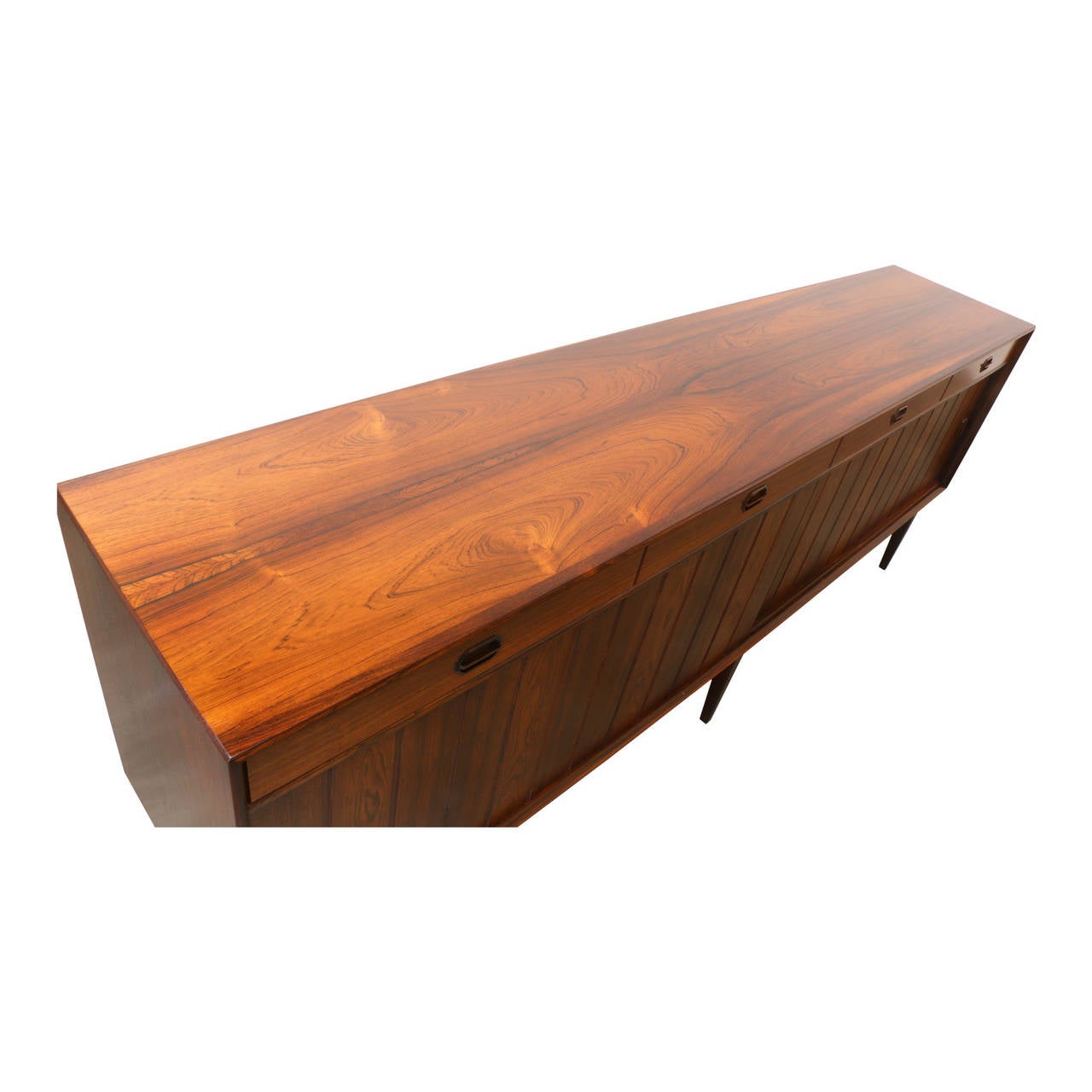 Danish Modern Monumental Rosewood Credenza by Sibast 1