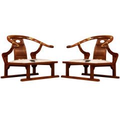 Baker Arm Chairs by Michael Taylor