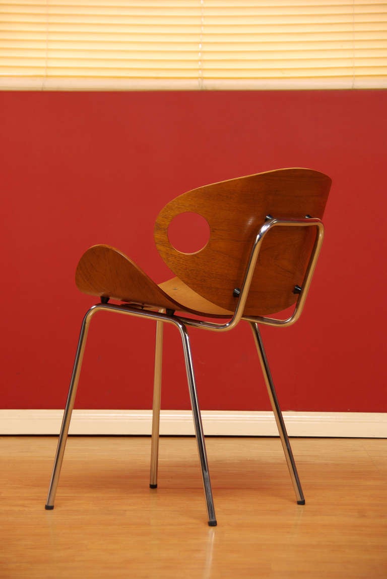 Finnish Vintage Plywood Chairs by Ola Kettunen