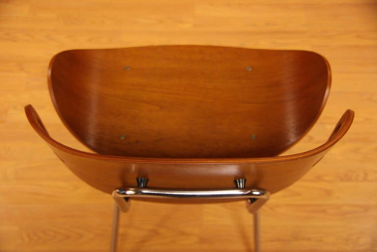 Teak Vintage Plywood Chairs by Ola Kettunen