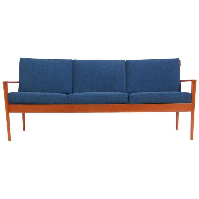 France 
Sons Danish Teak Sofa by Grete Jalk