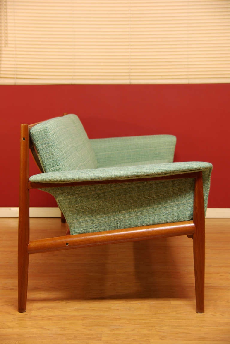 Danish Modern Teak Sofa by Grete Jalk 1