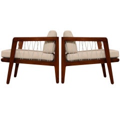 Drexel "Precedent" Easy Lounge Chairs by Edward J. Wormley