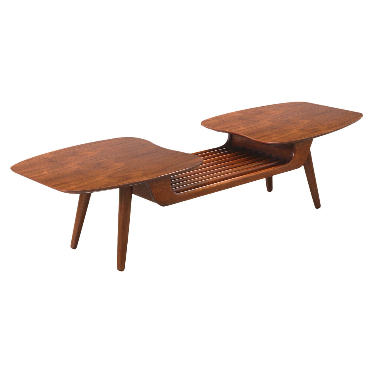 Mid Century Floating Top Coffee Table by Ace-Hi