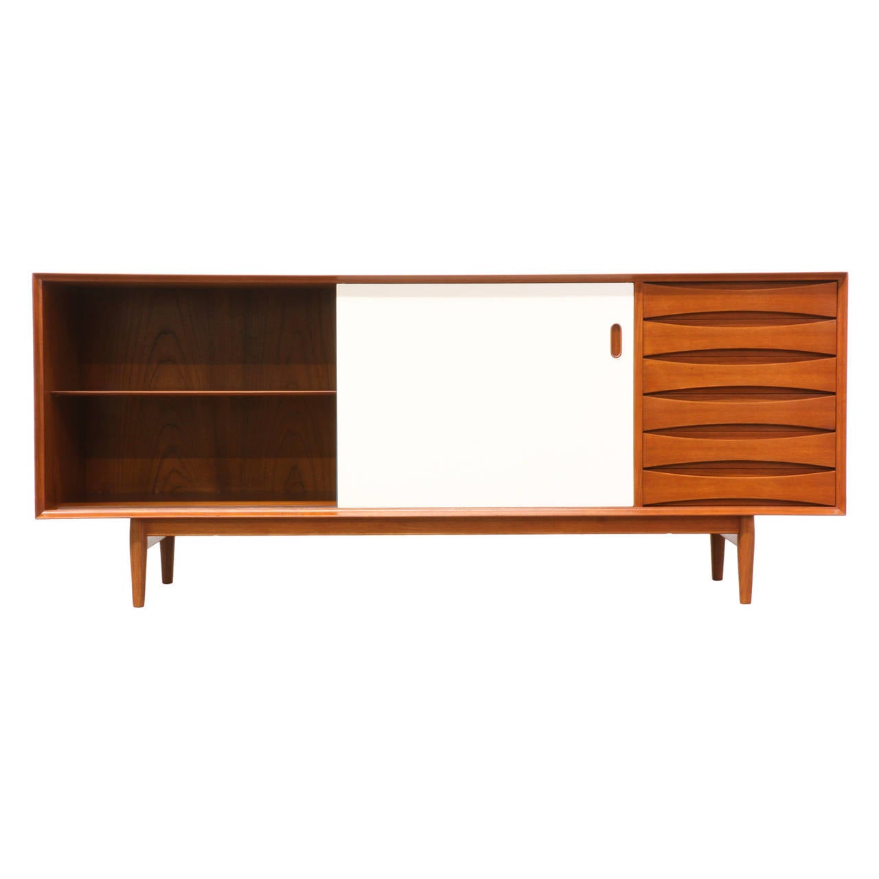 Modern Arne Vodder Teak Credenza for Sibast Mobler