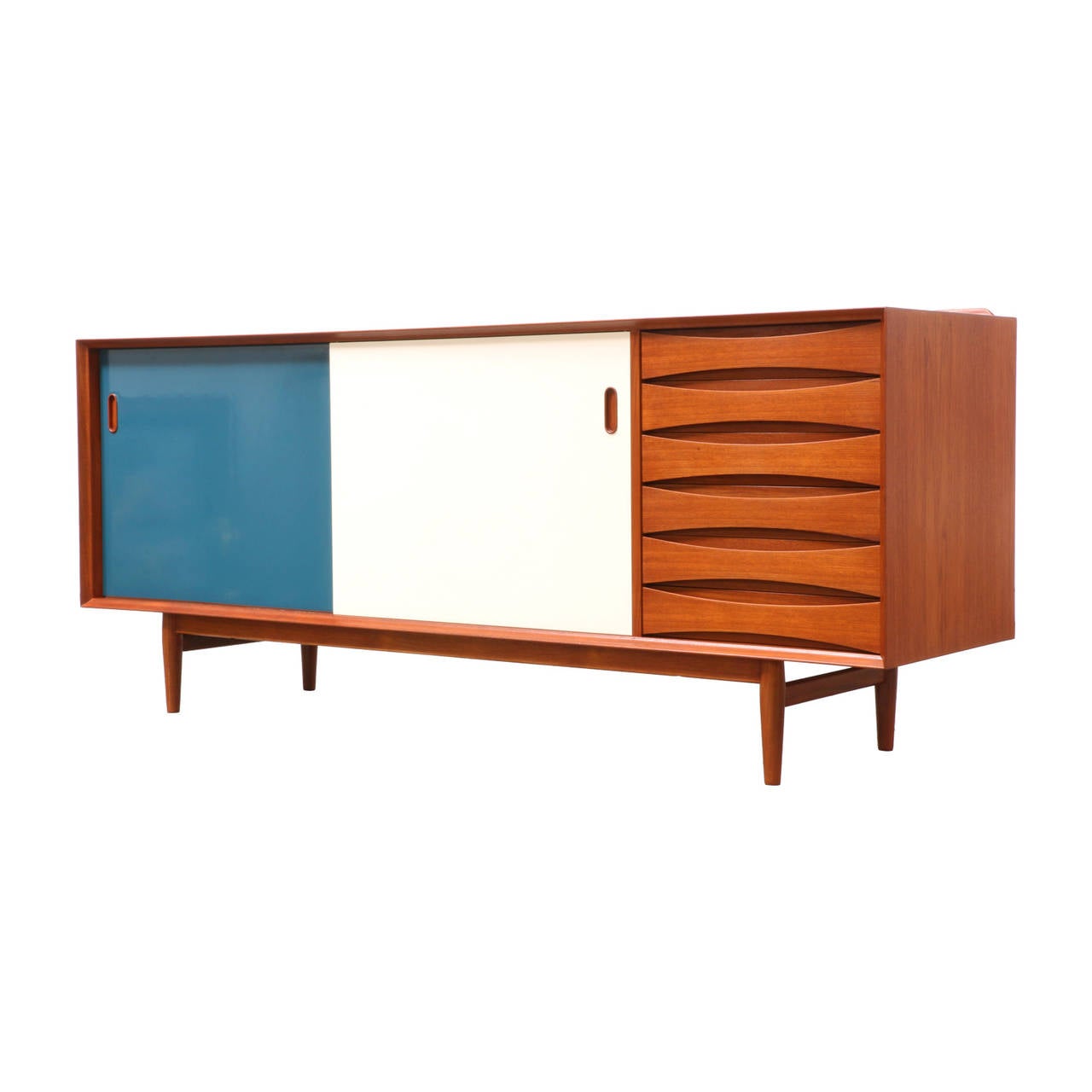 Danish Arne Vodder Teak Credenza for Sibast Mobler