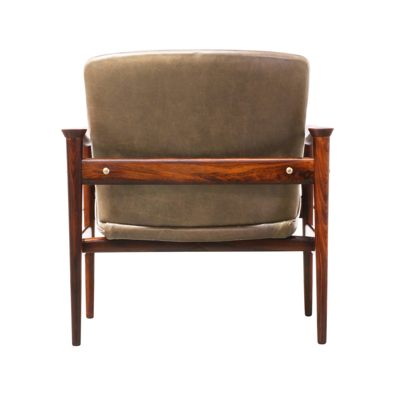 Modern Fredrik Kayser Model-711 Rosewood Lounge Chair for Vatne Lenestolfabrikk