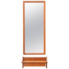 Aksel Kjersgaard Wall Hanging Mirror for Odder Mobler