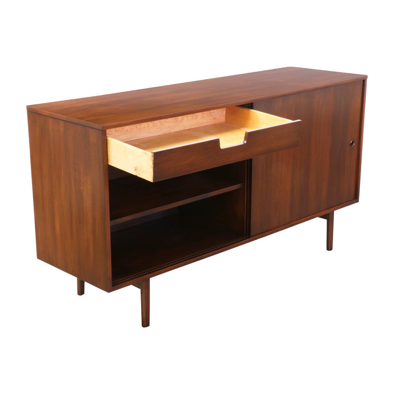 Stained Paul McCobb “Planner Group” Credenza for Winchendon Furniture