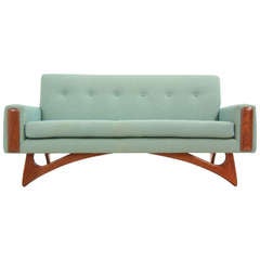 Craft Associates Walnut Settee