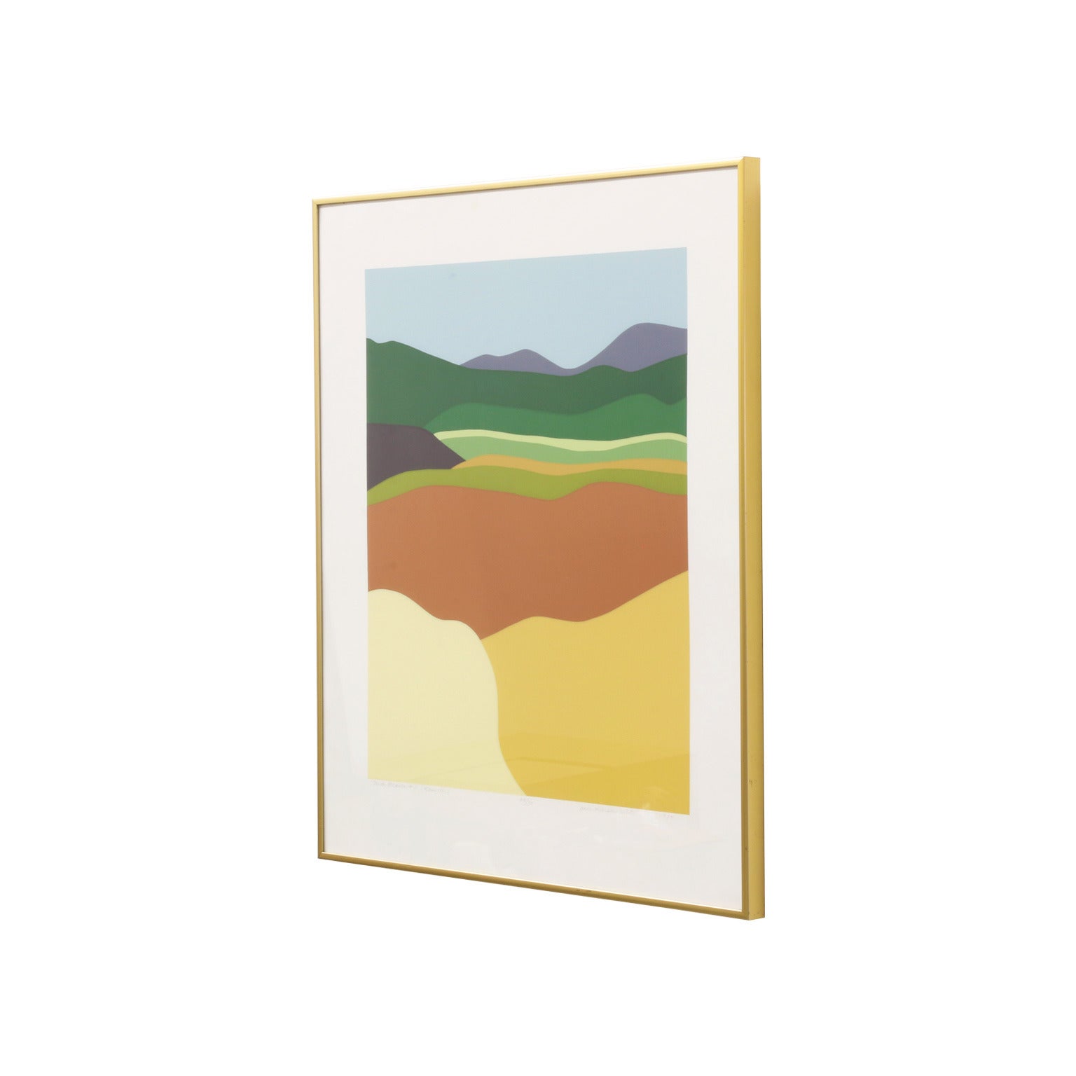 Collagraph Wall Art by Dale Pierson Hill at 1stDibs