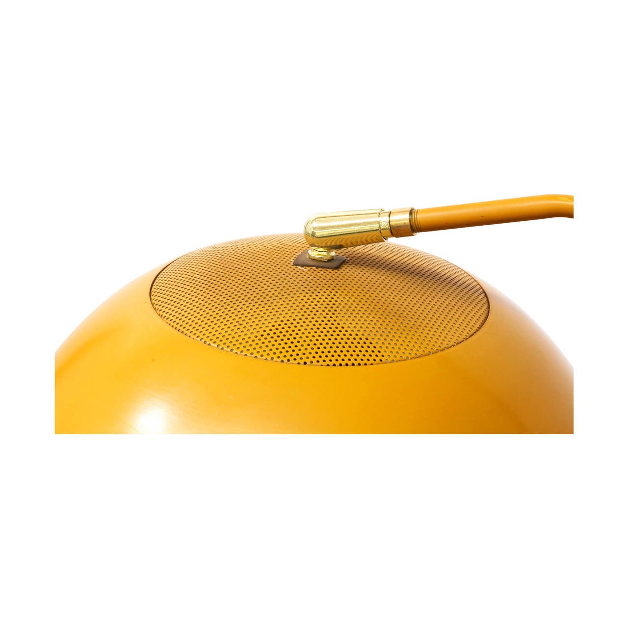 Mid-Century Modern Gerald Thurston Yellow Desk Lamp for Lightolier