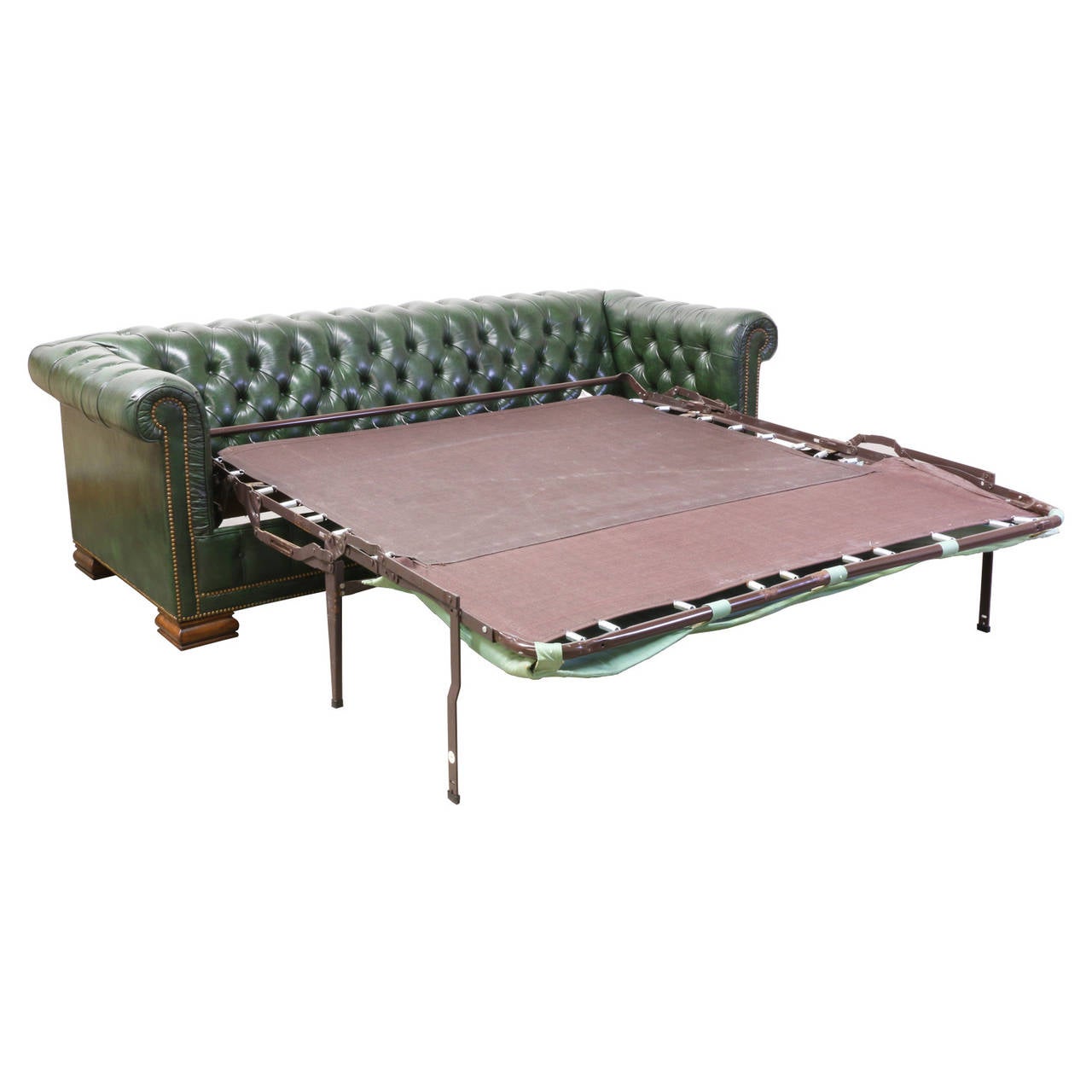 leather chesterfield sofa beds