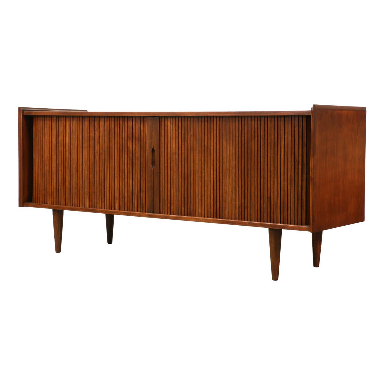 Designer: Dillingham
Manufacturer: Dillingham
Period/Style: Mid Century Modern
Country: United States
Date: 1960’s

Dimensions: 25.5″H x 60″L x 18.25″W
Materials: Walnut
Condition: Excellent – Newly Refinished
Number of Items: 1
ID Number: