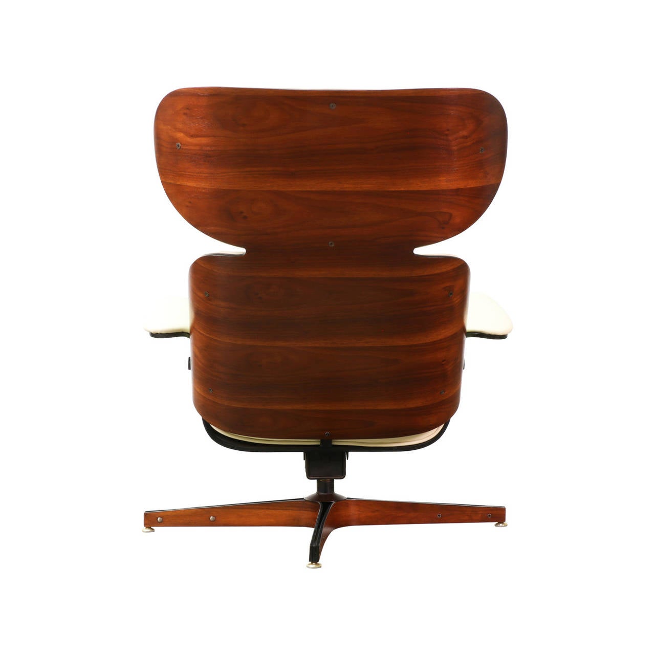 American George Mulhauser’s “Mr. Chair” with Ottoman for Plycraft